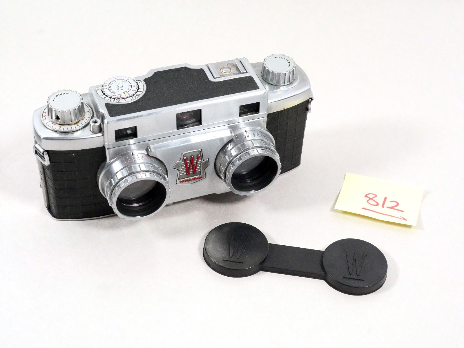 Wollensak Stereo 10 camera 3D camera f2.7 lenses SN A#24025