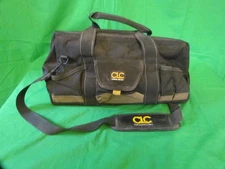 CLC Work Gear Big Mouth 22" Tool Bag Heavy Canvas Organizer with Shoulder Strap