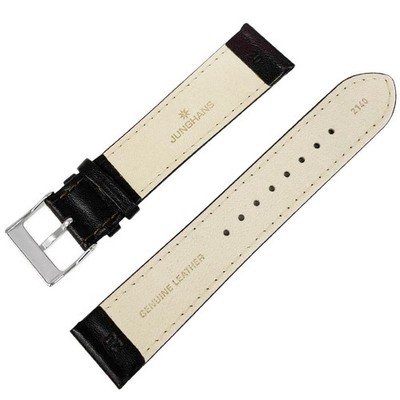 Junghans Max Bill Genuine Leather Watch Strap 18mm Black Original