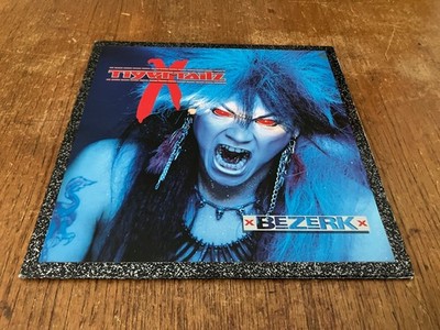 TIGERTAILZ Bezerk LP Gatefold Vinyl 1990 UK 1st Press RARE w/Order Form