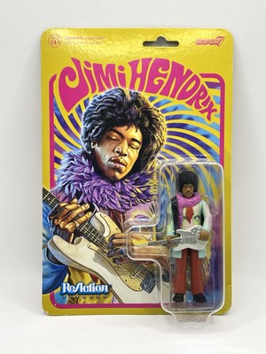 NEW Jimi Hendrix ReAction Figure Super7 Are You Experienced Psychedelic NIP RARE