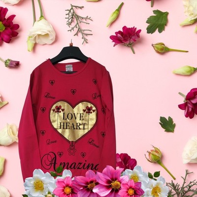 Kids Long Sleeve T-Shirts For Girls