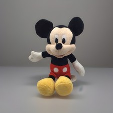 Disney Mickey Mouse 9  Plush Stuffed Animal Toy Pre Owned