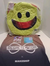 Makeship Regretevator Dr. Retro Doughboi Smiley Face Only 2159 Made Big Plushie