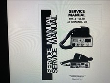Cobra Model 19x 19 Ltd Cb Radio Service Manual Digital