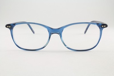 Rare Authentic Lunor A5 Mod.603 col. 42 50mm Blue Crystal Frames Glasses Germany