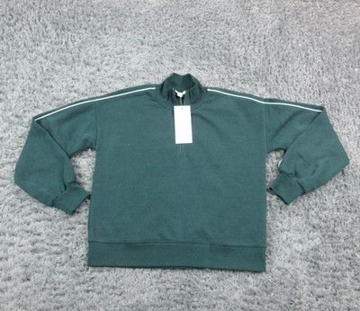 Threads 4 Thought Sweatshirt Womens Small Quarter Zip Mock Neck Pullover NWT