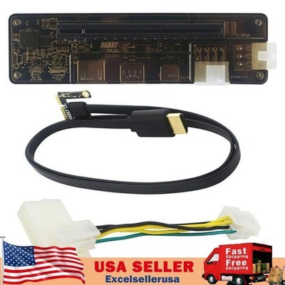 External Laptop Graphics PCI E EXP GDC Video Card Dock NGFF Notebook V8.5 UE R10