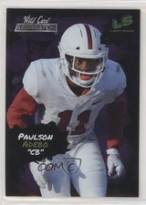 2021 Wild Card Alumination Light Show Purple Paulson Adebo #LS32 Rookie RC 1u6. rookie card picture