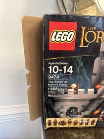 LEGO The Lord of the Rings: The Battle of Helm&rsquo;s Deep (9474) Box Only with Wear