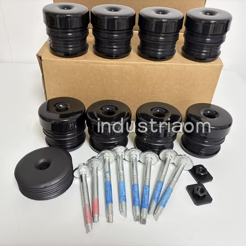 Silicone body mount bushings & 13848 bolt kit for 08-16 Ford F250/350 Super Duty