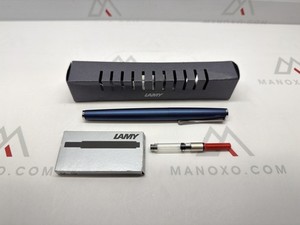 LAMY Studio Fountain Pen Imperial Blue Medium Nib (L67IBM)
