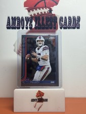 2025 Topps Chrome Football Josh Allen Base #34 Buffalo Bills
