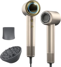 Tideway High Speed Hair Dryer GOLD 110,000 RPM Motor Professional Plasma H11 