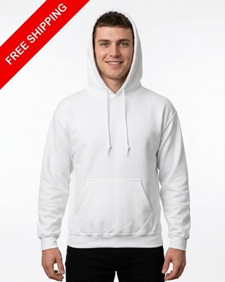 Gildan 12500 Unisex DryBlend Hooded Sweatshirt Moisture-Wicking Fleece Pullover