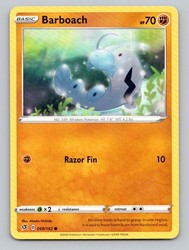 Barboach 099/192 Rebel Clash Common Pokemon Card