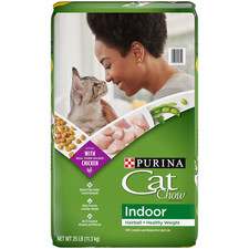 2 Pack - Purina, Cat Chow, Chicken Indoor Adult Dry Cat Food, 25 lbs Free Ship 1.50 per pound