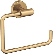 Amerock BH26541 Arrondi 6-7/16" Wall Mounted Towel Ring - Bronze