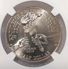 1776-2026 P Enduring Liberty Half Dollar 50C FDOI NGC MS67 - High Grade!
