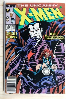 The Uncanny X-Men #239   Marvel (1988) 8.5 VF+ Inferno | Chris Claremont stor...