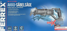 Akku Säbelsäge 20V Ferrex+3 Sägeblätter Gratis Neu&OVP 3Jahre Herstellergarantie