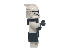 Lego Star Wars Clone Trooper Captain Minifigure 8014 (Missing Visor)