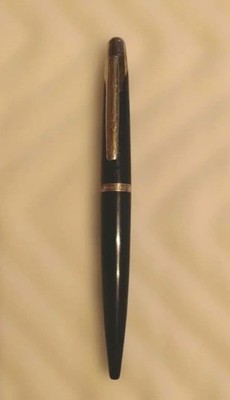 Dunhill Black & Gold Kugelschreiber altes AD2000 Modell