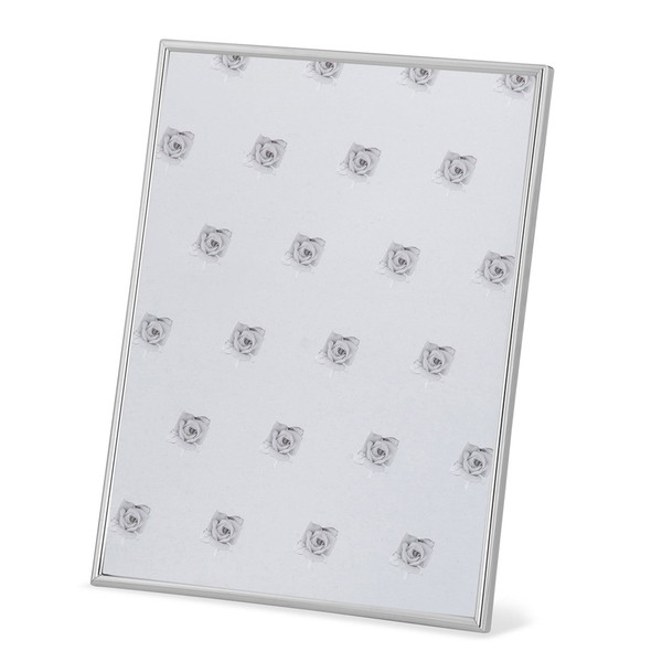 Bilderrahmen 20X20Cm Versilbert Fotorahmen Einzelrahmen Silberrahmen Aufsteller5-image