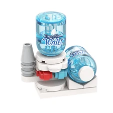Water Cooler - Office Buisness - Minifig Scale Set - Custom Printed - Brick City