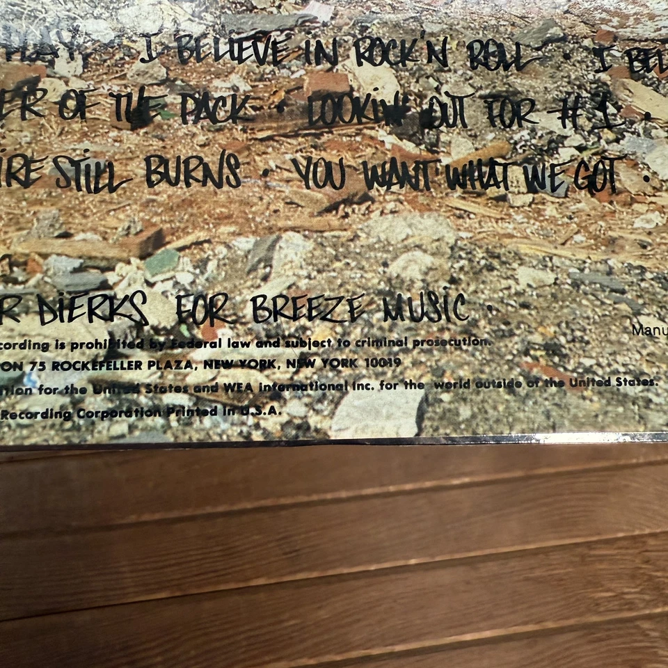 Vintage Twisted Sister Vinyl LP Come Out and Play 1985 Rock Album Columbia House - Image 4 of 4