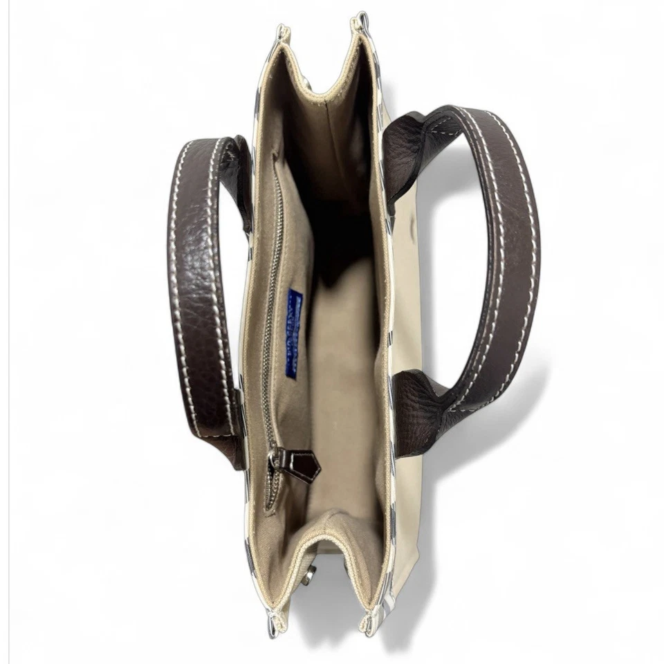 Burberry Blue Label Beige Canvas Tote Bag - Image 4 of 4