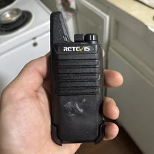 Retevis RETC 15- RT22 Two-Way UHF Hand-Held Mobile Radio Walkie-Talkie Used