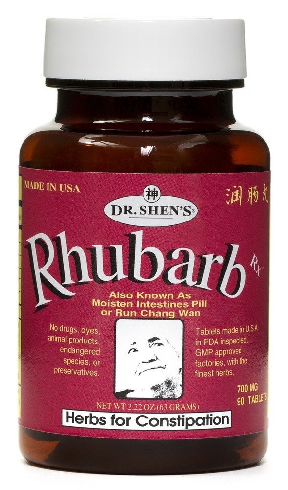 Таблетка Dr. Shens Rhubarb RX 90