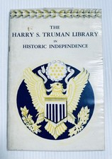 Harry S Truman Library 1957 Dedication Souvenir Booklet Presidential Museum