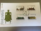 GB STAMPS RARE FIRST DAY COVER 1975 RAILWAY TRAINS