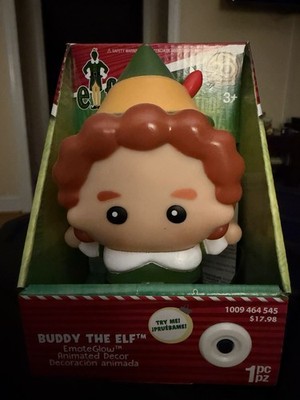 New Buddy The Elf 20th Anniversary Emote Glow Animated Talking Christmas Decor