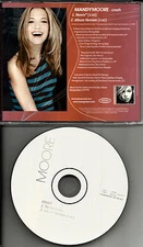 MANDY MOORE Crush 2TRX w/ RARE REMIX w PROMO RADIO DJ CD single 2001