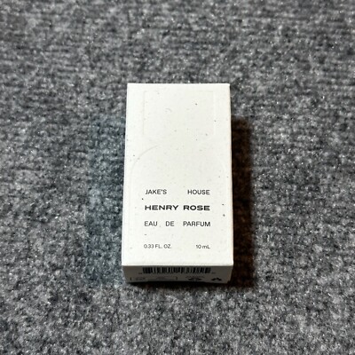 NEW Henry Rose Fragrance Eau De Parfum 10 mL Jakes House Spray EWG Verified