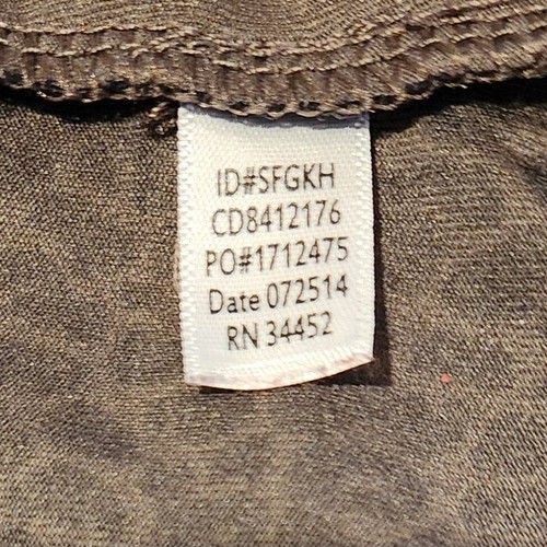 Cuddl Duds Damen Gr. LARGE Langarm Base Layer Shirt schwarz/braun Animal Print - Bild 10 von 10