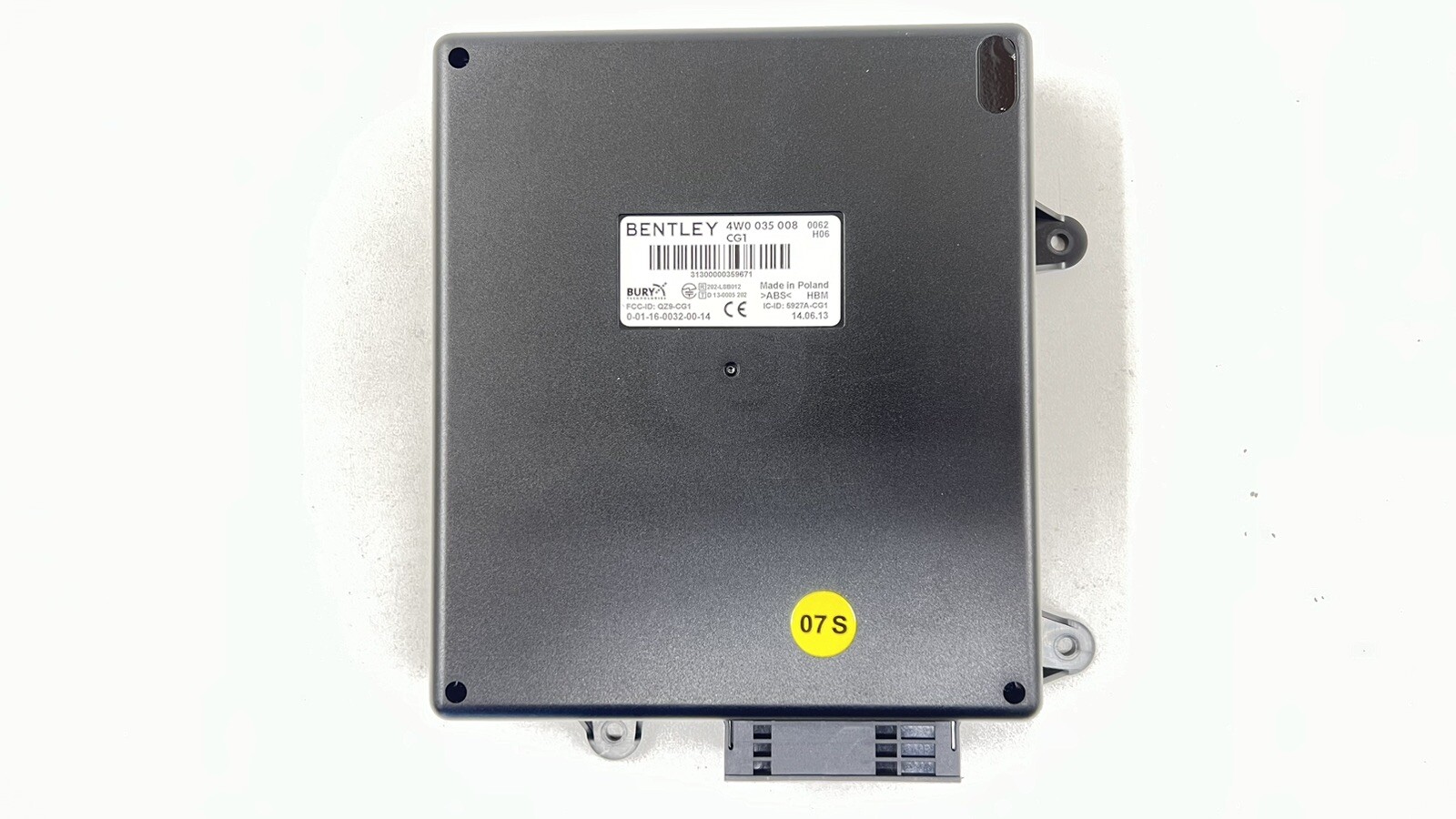 13-18 BENTLEY FLYING SPUR REMOTE CONTROL CARGATE MODULE ECU 4W0 035 008 OEM