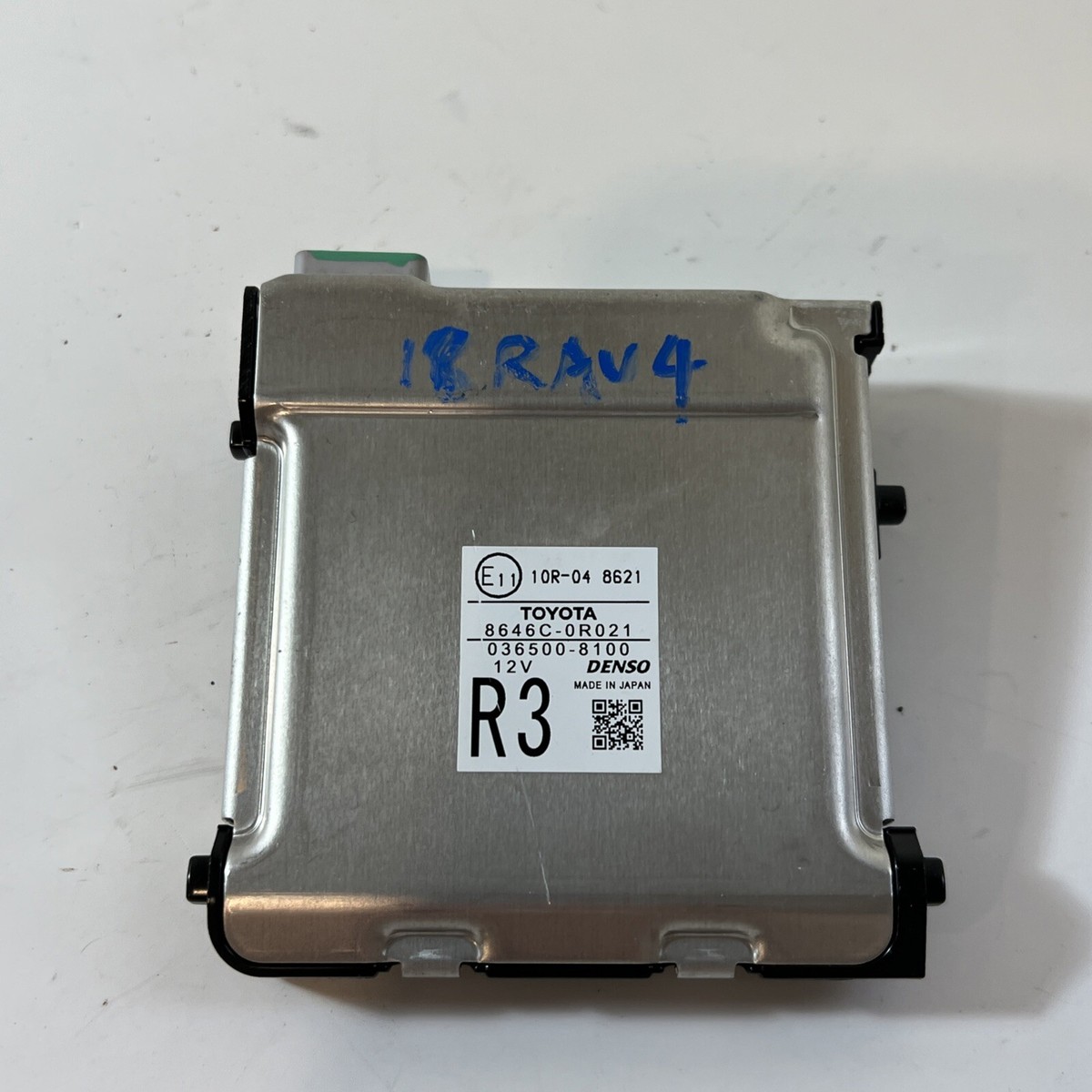 2018 TOYOTA RAV4 FRONT WINDSHIELD LANE DEPARTURE CAMERA 8646C