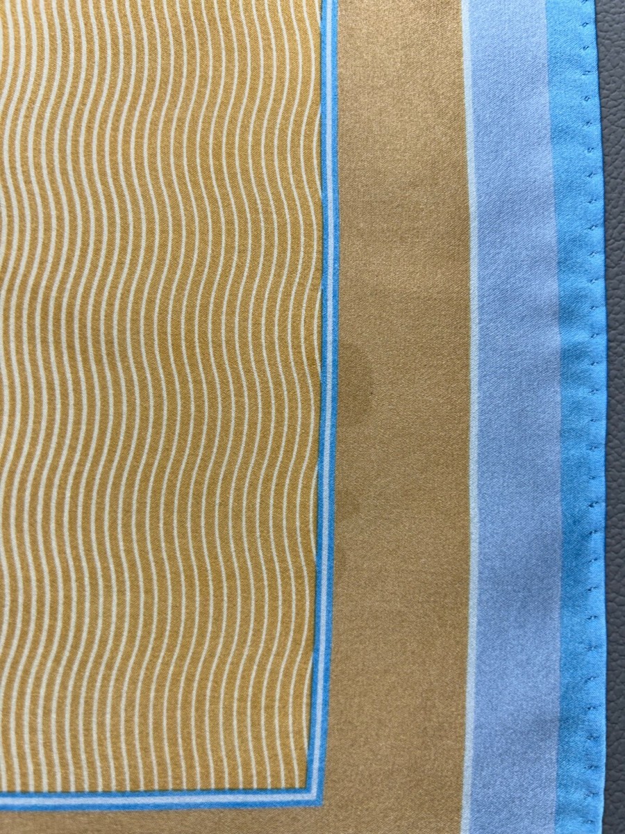 Foulard Lanvin En Soie Authentique - Magnifique Et Vintage, Multicolore