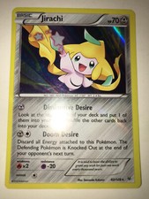 Jirachi - 42/108 - Pokemon Roaring Skies XY Holo Rare Card LP/NM on eBay