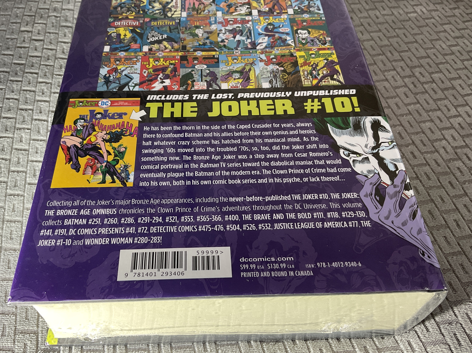 The Joker The Bronze Age Omnibus (DC Comics, October 2019) for sale