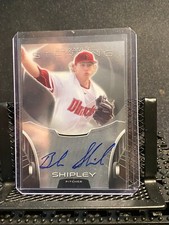 Braden Shipley 2013 Bowman Sterling Prospect Auto - Diamondback  