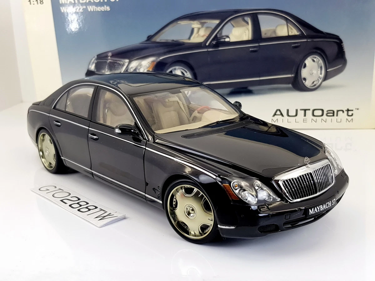 AUTOart 1:18 scale Mercedes Maybach 57 SWB with 22#034; Löwenhart  wheels(Black)76154 eBay