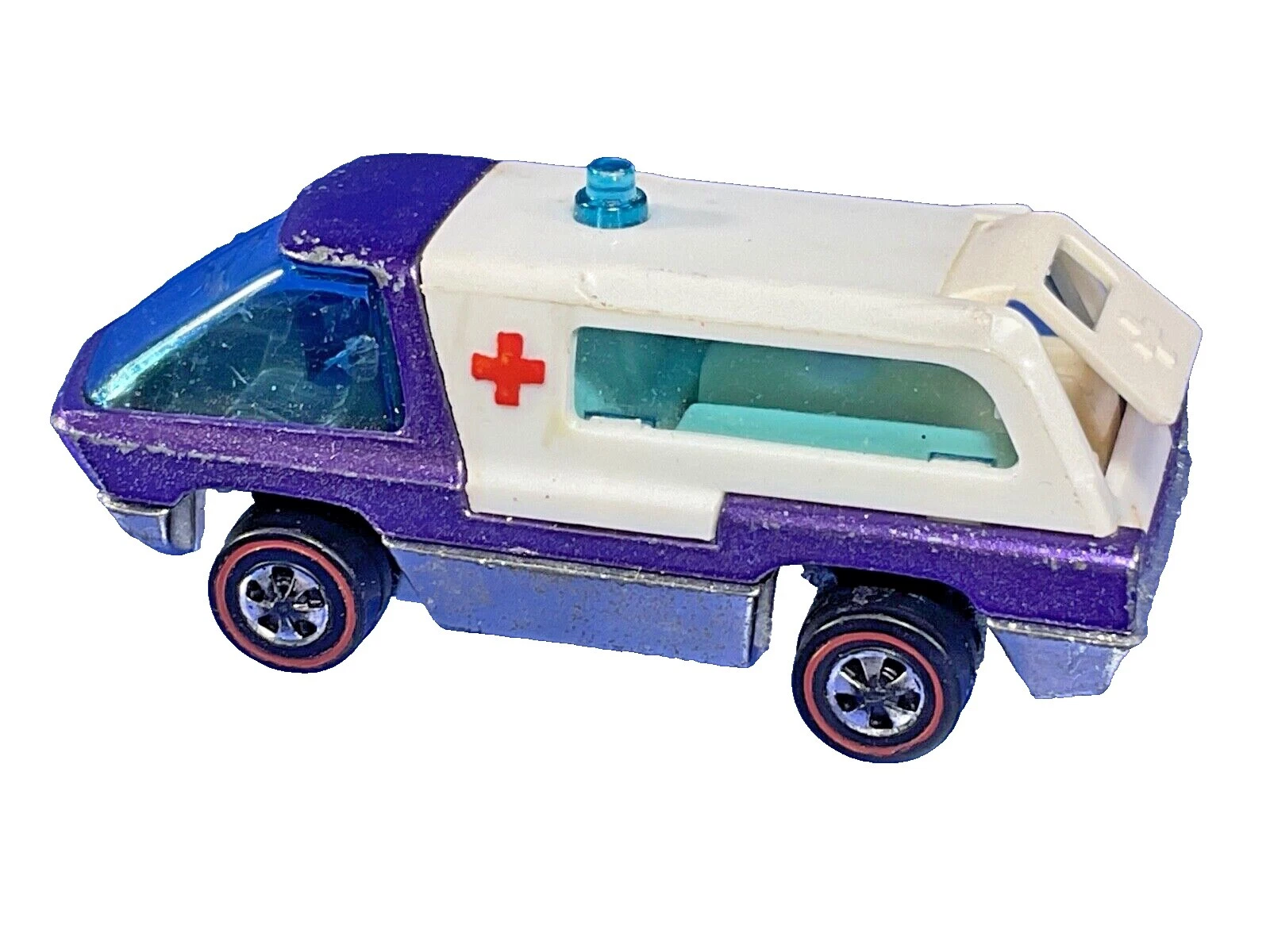 Vintage Hot Wheels Redlines fabricación Diecast ambulancias