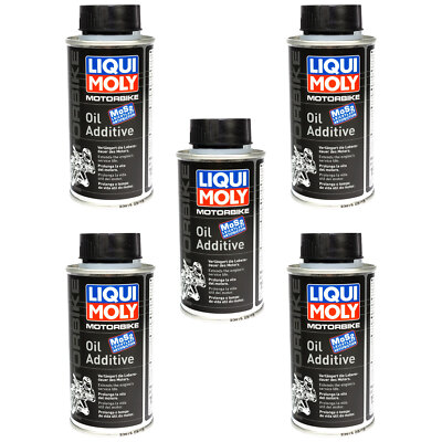 LIQUI MOLY Motorbike Öl Additiv Pflegemittel Motorölzusatz Zusatz 5x 125 ml