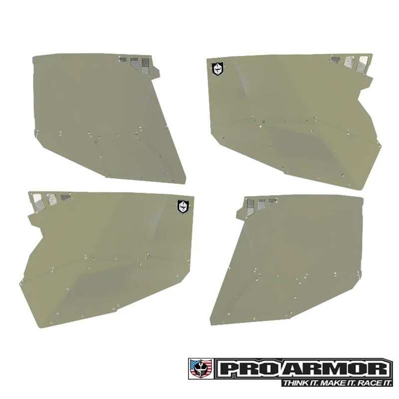 Pro Armor RZR XP41000 XP41K STEALTH ALUMINUM DOOR SKINS P144228GG728