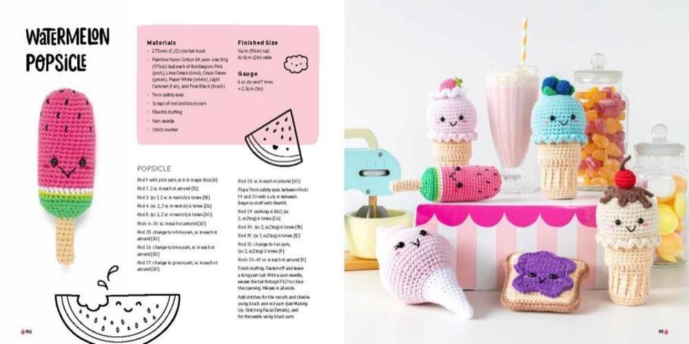 Thumbnail - Kawaii Häkelfiguren 40 Supersüße Amigurumi-projekte Melissa Bradley